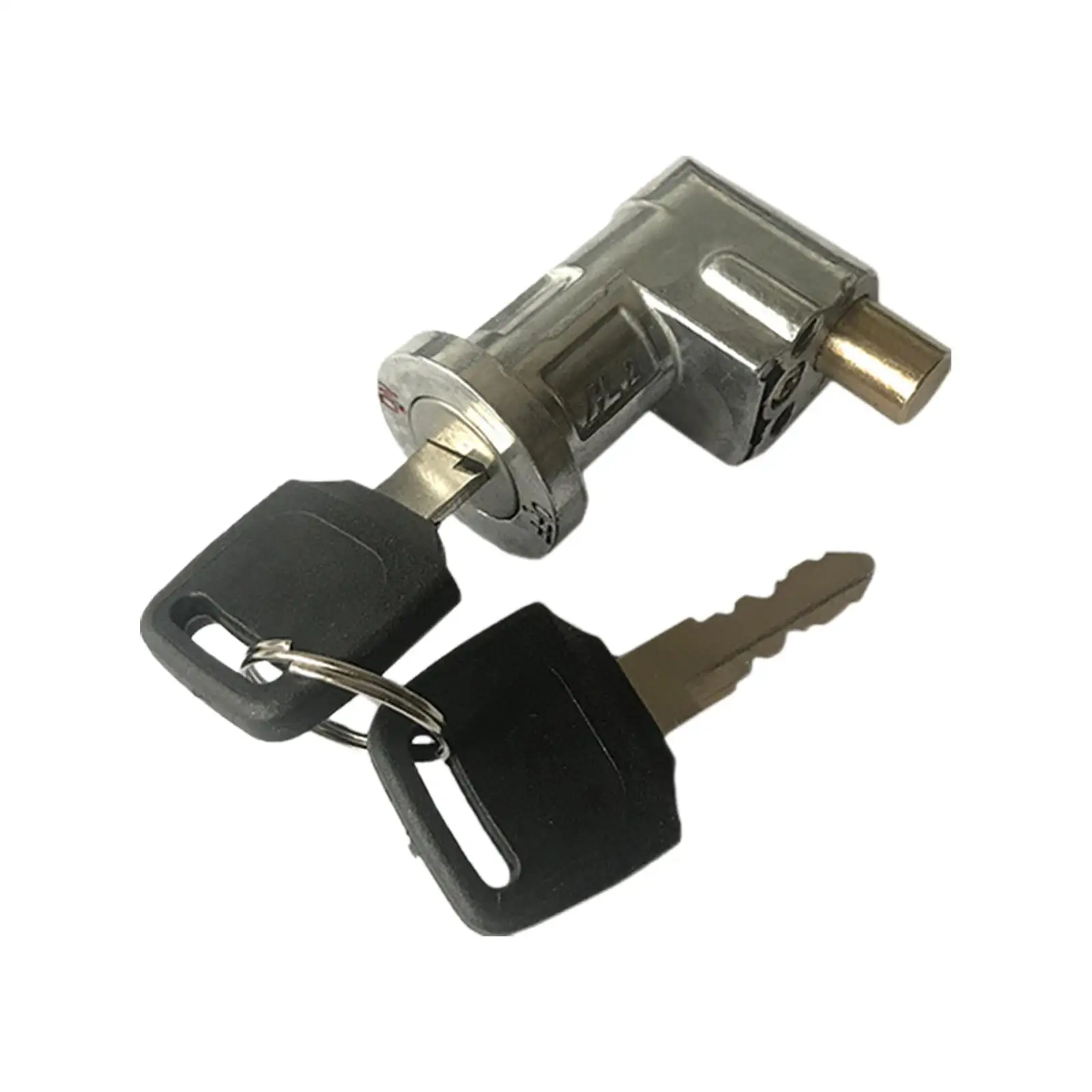 Battery Box Lock Motorcycle Battery Locks with 2 Keys Spare Part Battery Cylinder Lock for Electric Bicycles