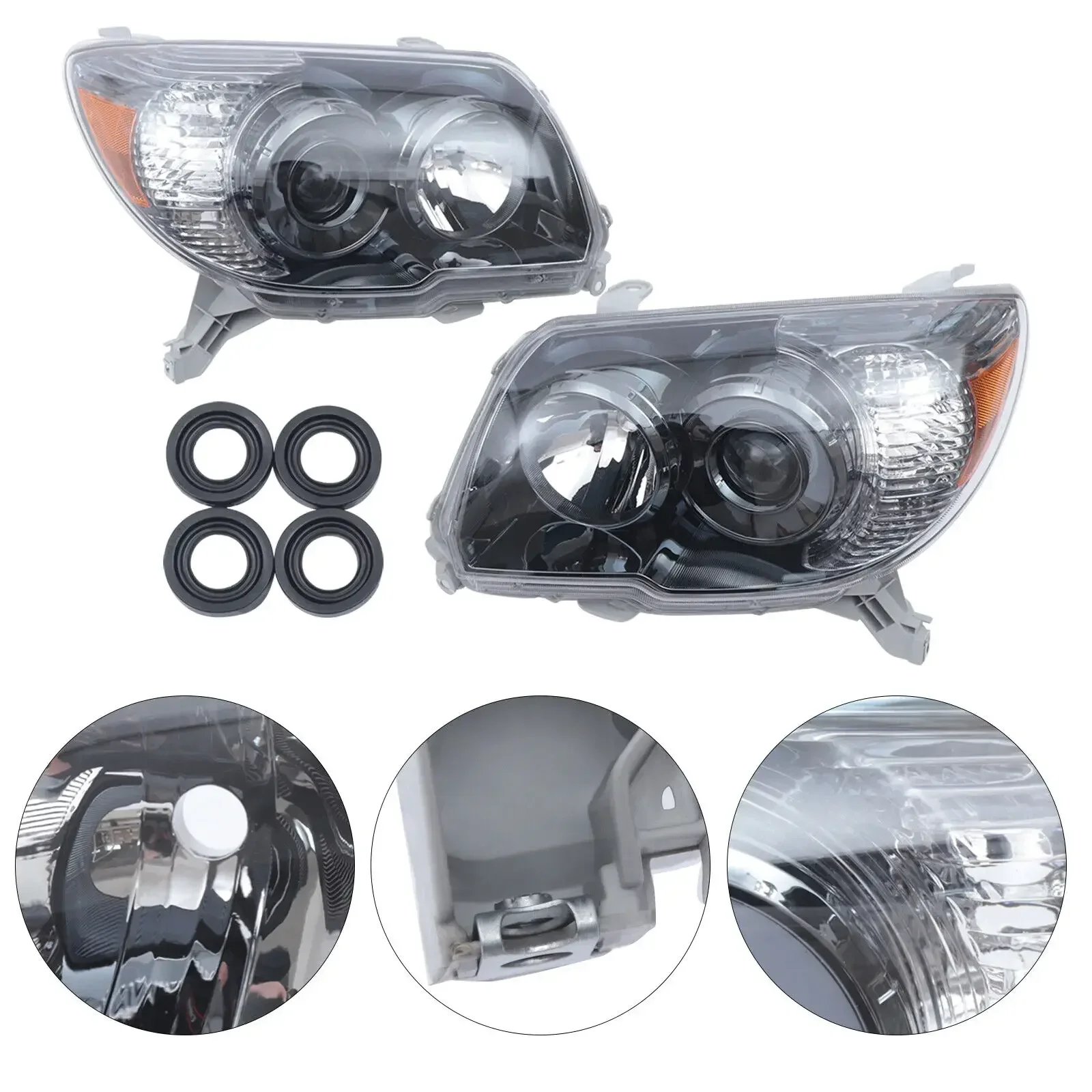 For Toyota 4Runner 2006-2009 1Set Driver and Passenger Side Headlight Limited/sr5 Model