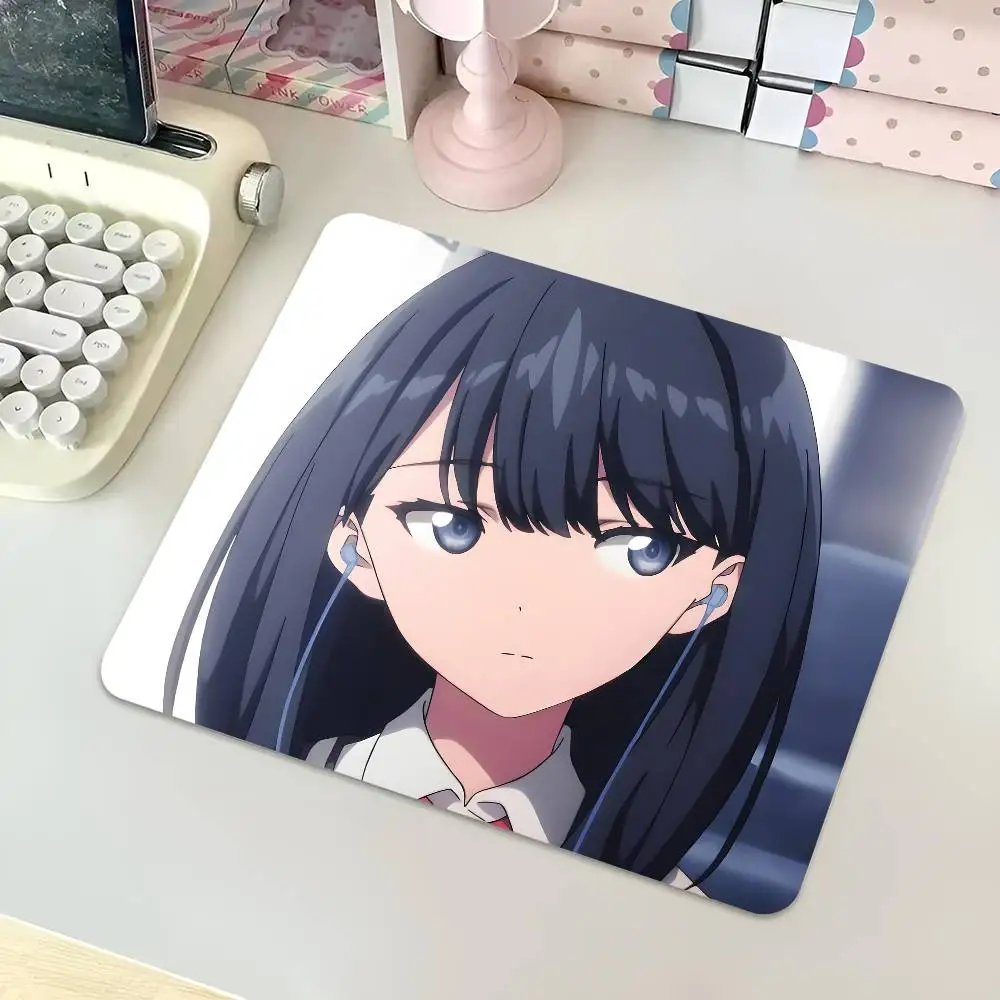 1pc Rikka Takarada Anime Characters Small Mousepad Keyboard Pad Laptop Cushion Non-slip Deskpad