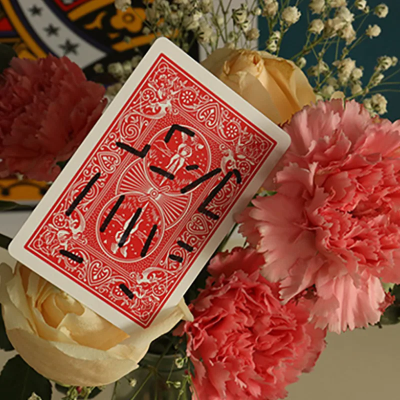 Love Poker by J.C Magic Tricks Love Appearing On Chosen Card Magia Magician Romantic Close Up Illusions Gimmicks Mentalism Props