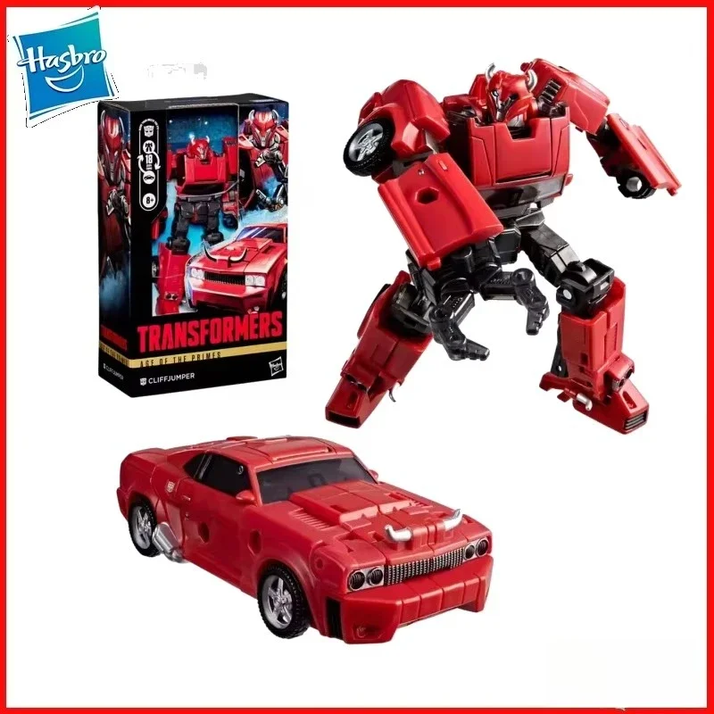 In Stock Takara Tomy Transformers Toys Age Of The Primes Cliffjumper Model Robot Collection Action Figures Toy Gifts Hobby