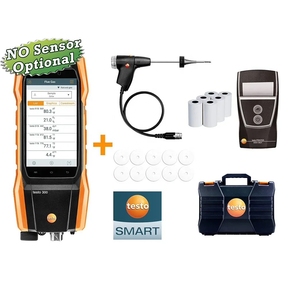 new brand in stock testo 300 LongLife Combustion Analyzer text Commercial Combustion Analyzer