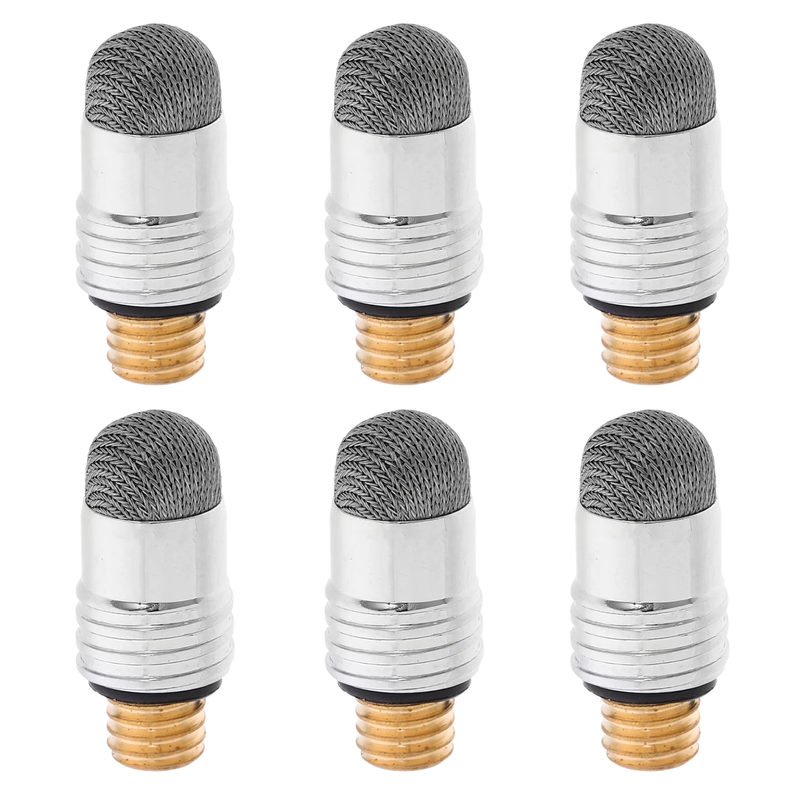 6 Pcs Touch Screen Pen Tip Tips Replacement Disc Stylus Scribe Fiber Supplies Only