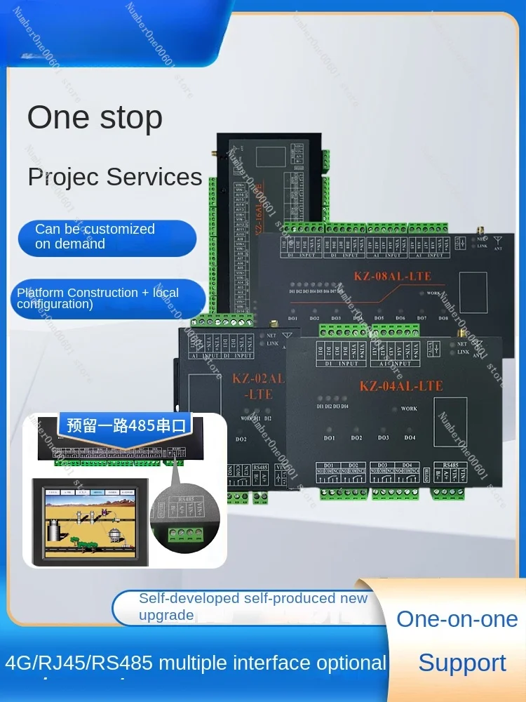 12V24V Wide Voltage Multi-channel Logic Wireless Remote Control Switch Relay Module RS485 Configuration Distribution Cabinet