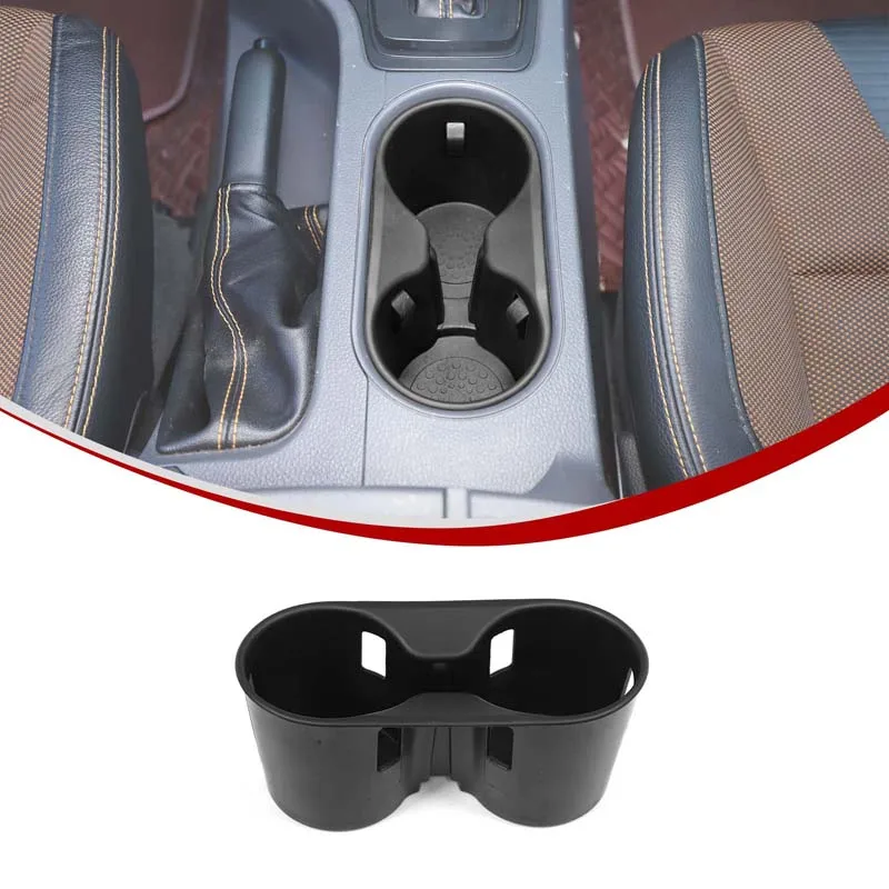 

For Ford Ranger 2018-2025 Cup Holder Central Console Water Cup Holder TPE Drinks Holder Storage Case Car Accessories