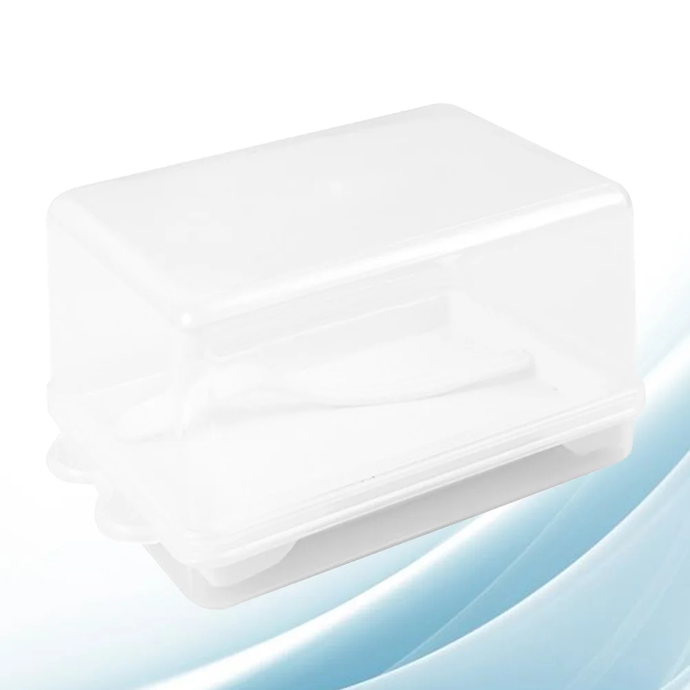 

Butter Box Clear Plastic Lid Design Kitchen Storage Sealed Storage Crisper Container Butter Cutter Fresh