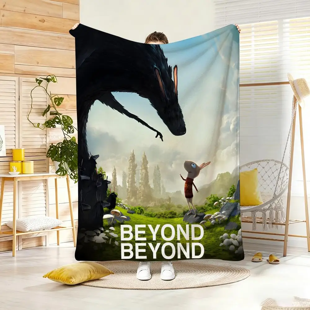 Kids Cartoon B-Beyond Beyond Throw Soft Warm Throw Blanket for Bedroom Living Room Bed Travel Camping Picnic Gift