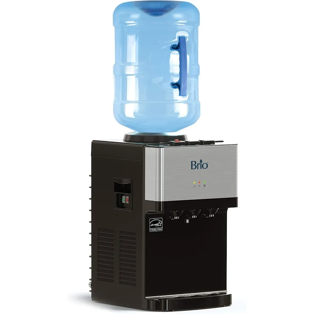 

Limited Edition Top Loading Countertop Water Cooler Dispenser with Hot Cold and Room Temperature Water.