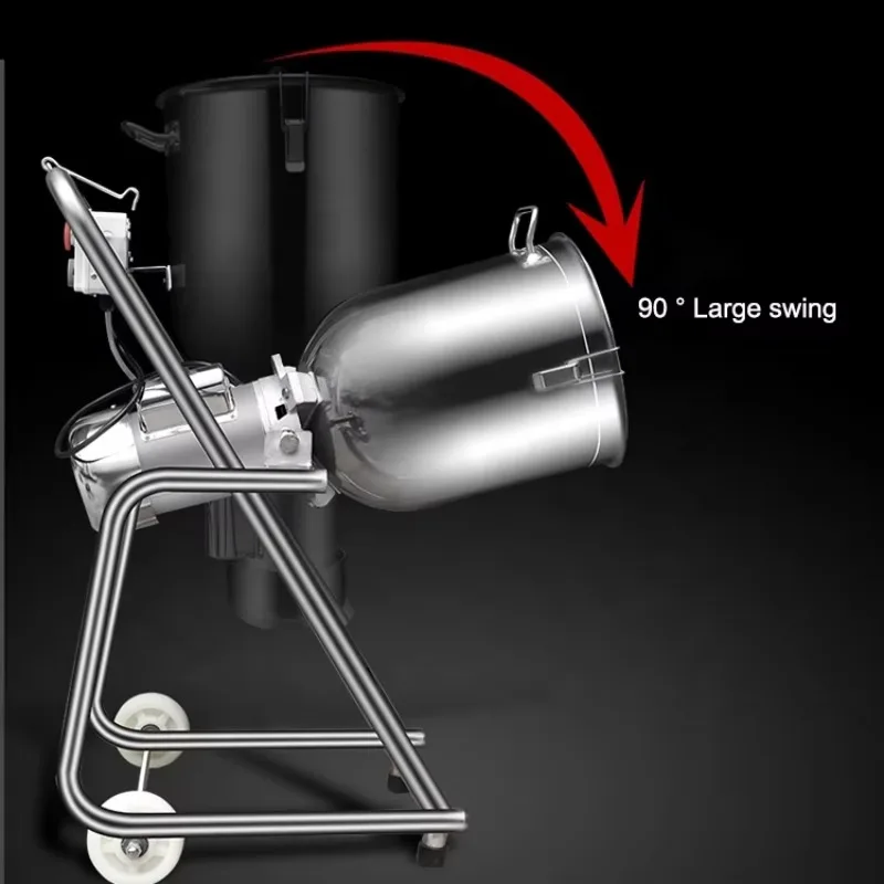 Vendita calda 30L in acciaio inossidabile succo di frutta fresca frullato miscelatore di ghiaccio spremiagrumi macchina frullatore industriale commerciale resistente