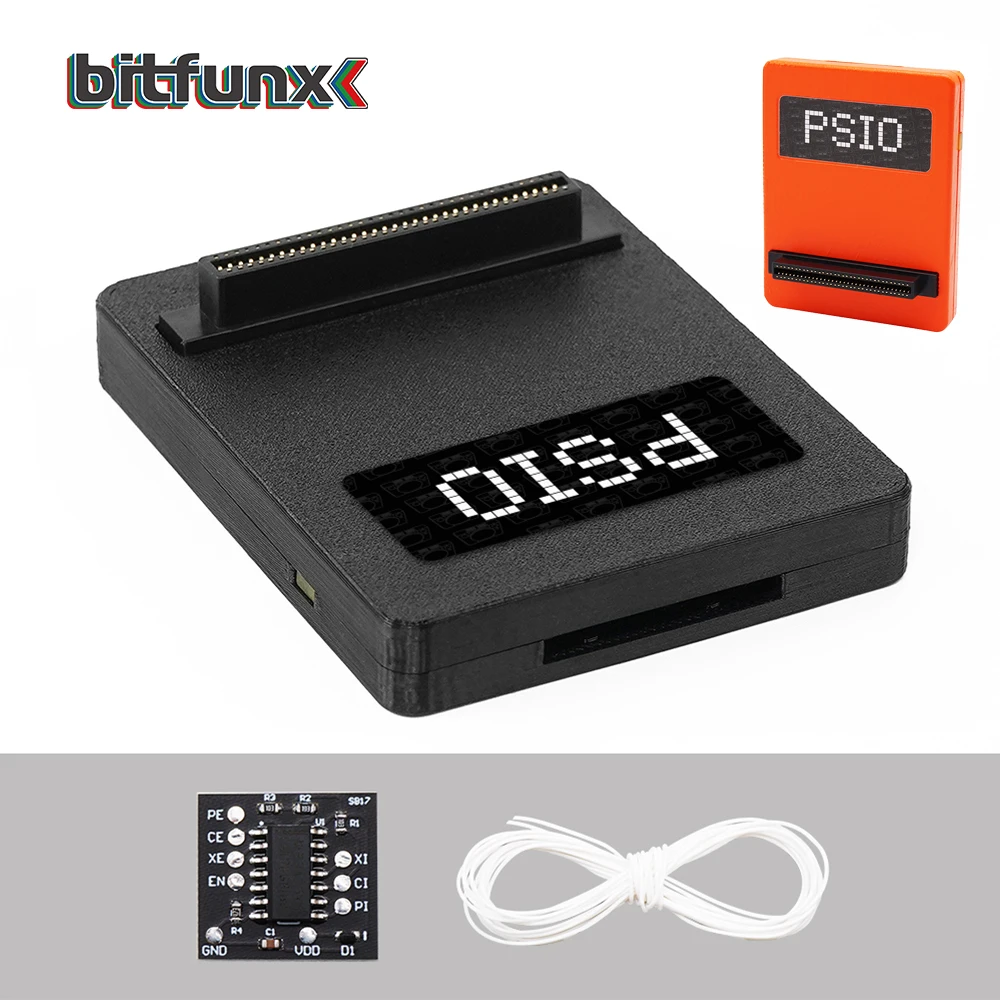 BitFunx PSIO For PS1 Optical Drive Emulator For PSX Retro Video Game Console (Clone Version) 3D Printed Shell