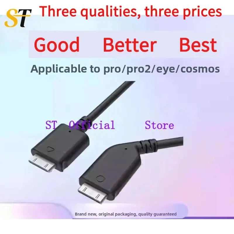 Three qualities, three prices for HTC Vive 3-In-1 Accessories Replacement Cable HDMI-Compitable 5M, USB, Power VR Games