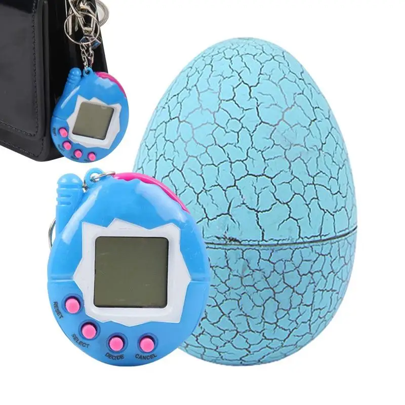 Toys Dinosaur Egg Multi-Color Virtual Electronic Pet Machine Digital Electronic E-pet Cyber Toy Handheld Game For Kids