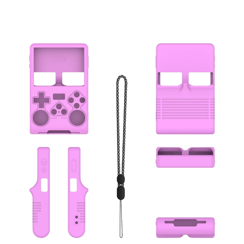 Silicone Protective Case for R40S pro Gaming Console - Drop Protection Simple Solid Color Gaming Device Cover