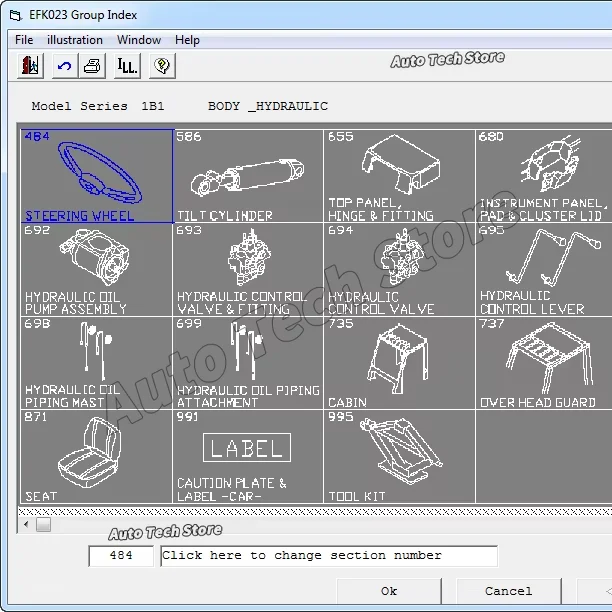 

For Nissan Euro Forklift Parts Catalog [01.2013] Multilanguage Automobiles Car Repair Tool Diagnostic Tools Software