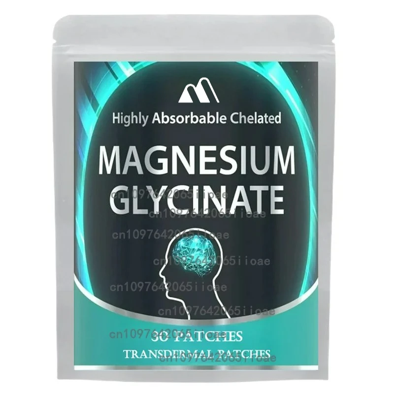 

Magnesium Glycinate Transdermal Patches for Stress, Nerves, Sleep, Muscles, Metabolism 30 Patches