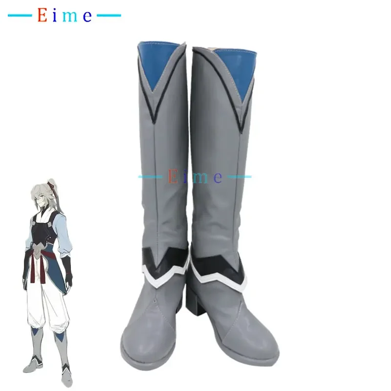 

Game Honkai Star Rail Paradox Live Jing Yuan Cosplay Shoes PU Leather Shoes Halloween Carnival Boots Cosplay Prop Custom Made