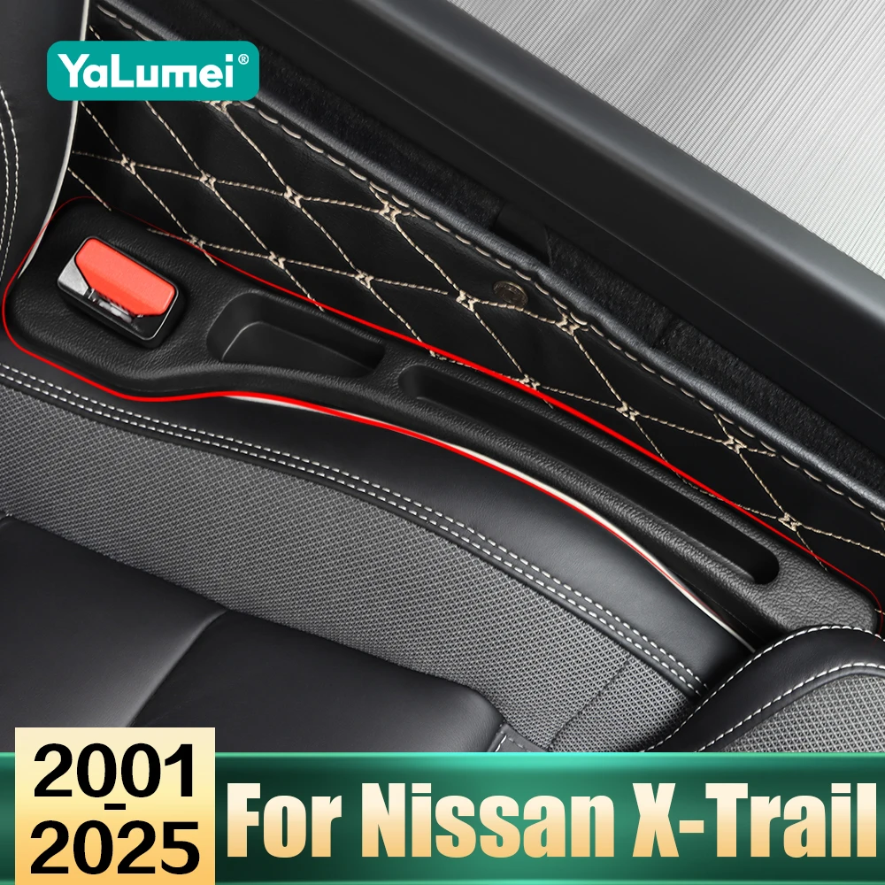 

Автомобильные аксессуары для Nissan X-Trail XTrail T30 T31 T32 T33 2001-2022 2023 2024 2025 Наполнительная полоса сиденья водителя Gap для хранения швов