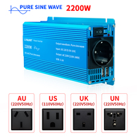 Pure Sine Wave Inverter DC 12v/24v To AC110V 220V 2200W Voltage Transformer Power Converter Solar Inverter