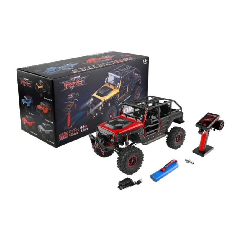 Weili Nieuwe 1:10 Wild Horse 104026 RC Crawler Terreinwagen Afstandsbediening Auto Vierwielaandrijving Simulatie Klimmen speelgoed