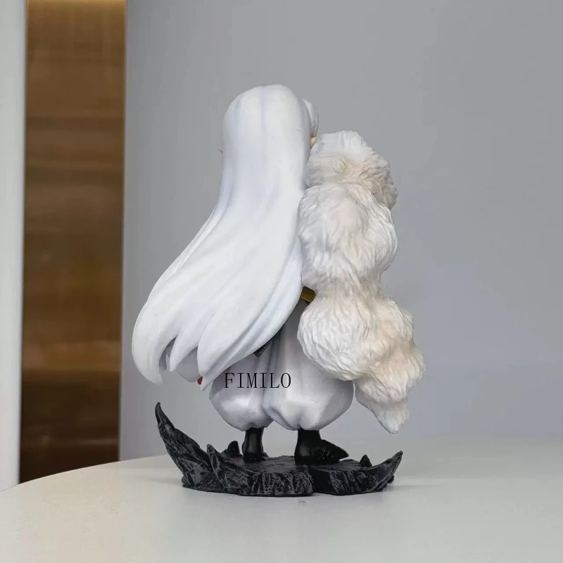 17cm anime uma peça inuyasha figura de ação infância inuyasha figuras macarrão rolha modelo pvc coleção desktop bonito boneca brinquedo