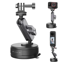 Soporte de cámara con ventosa para coche Insta360 X3 X4 X5 GO Ultra ACE PRO 2 GO 3S, soporte para parabrisas de vehículo, accesorios ajustables 360
