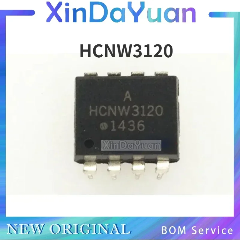 10 pcs HCNW3120 HCNW3120-500e DIP-8 Optical Isolator Inlet Optical Coupler
