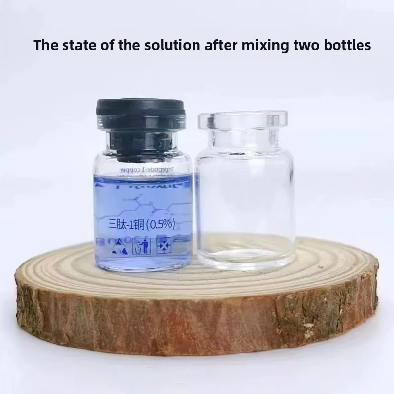 

80000U High Activity GHK-Cu Blue Copper Lyophilized Essence | Post-Treatment Repair for Sensitive & Microneedling-Treated Skin