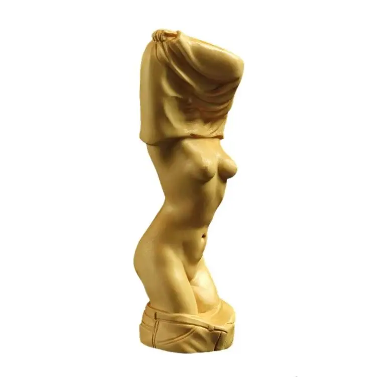 

Boxwood carving, boutique character carving crafts, Chinese style home wood small ornaments
