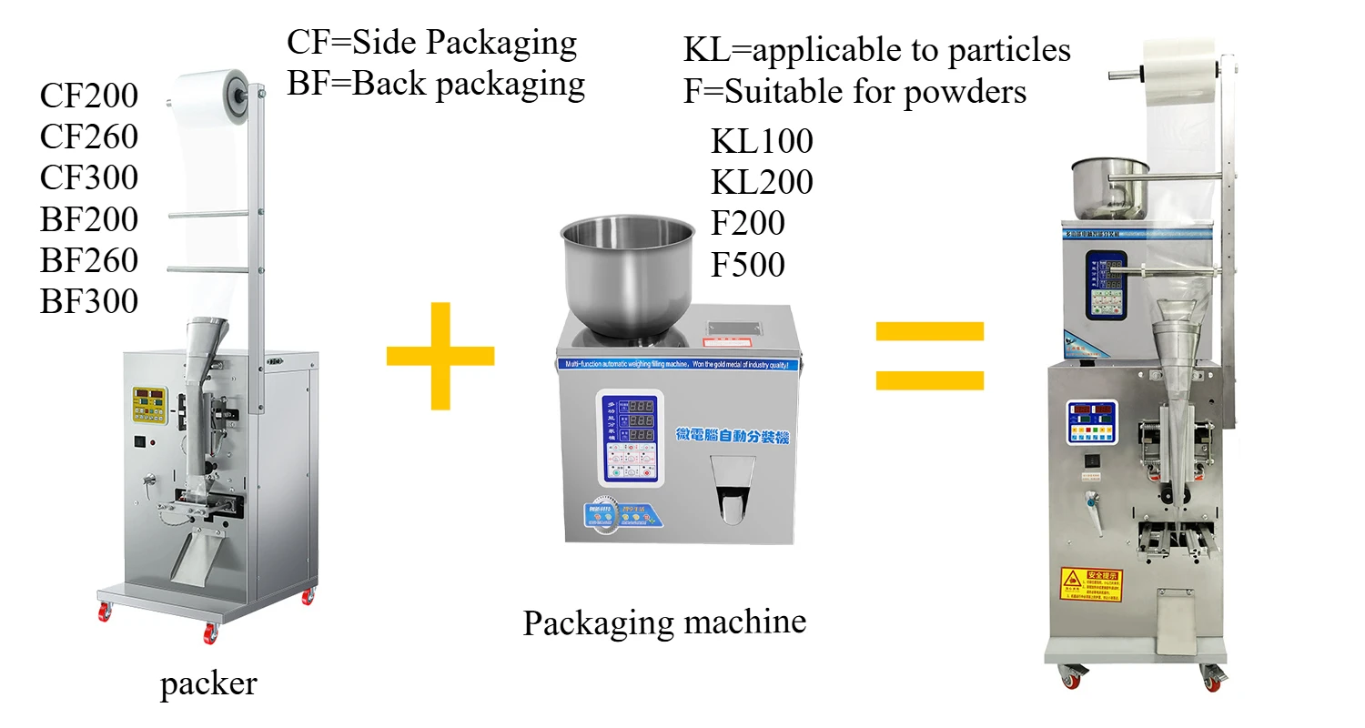 CohoMachine Commercial automatic multifunctional packing machine Batan wood kernel packing machine precise quantitative