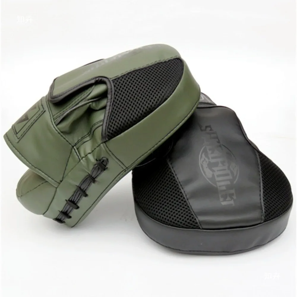 

PU Leather Boxing Hand Target Ergonomic Design Curved Boxing Pad Light Weight Thickened Punching Gloves Kickboxing Training