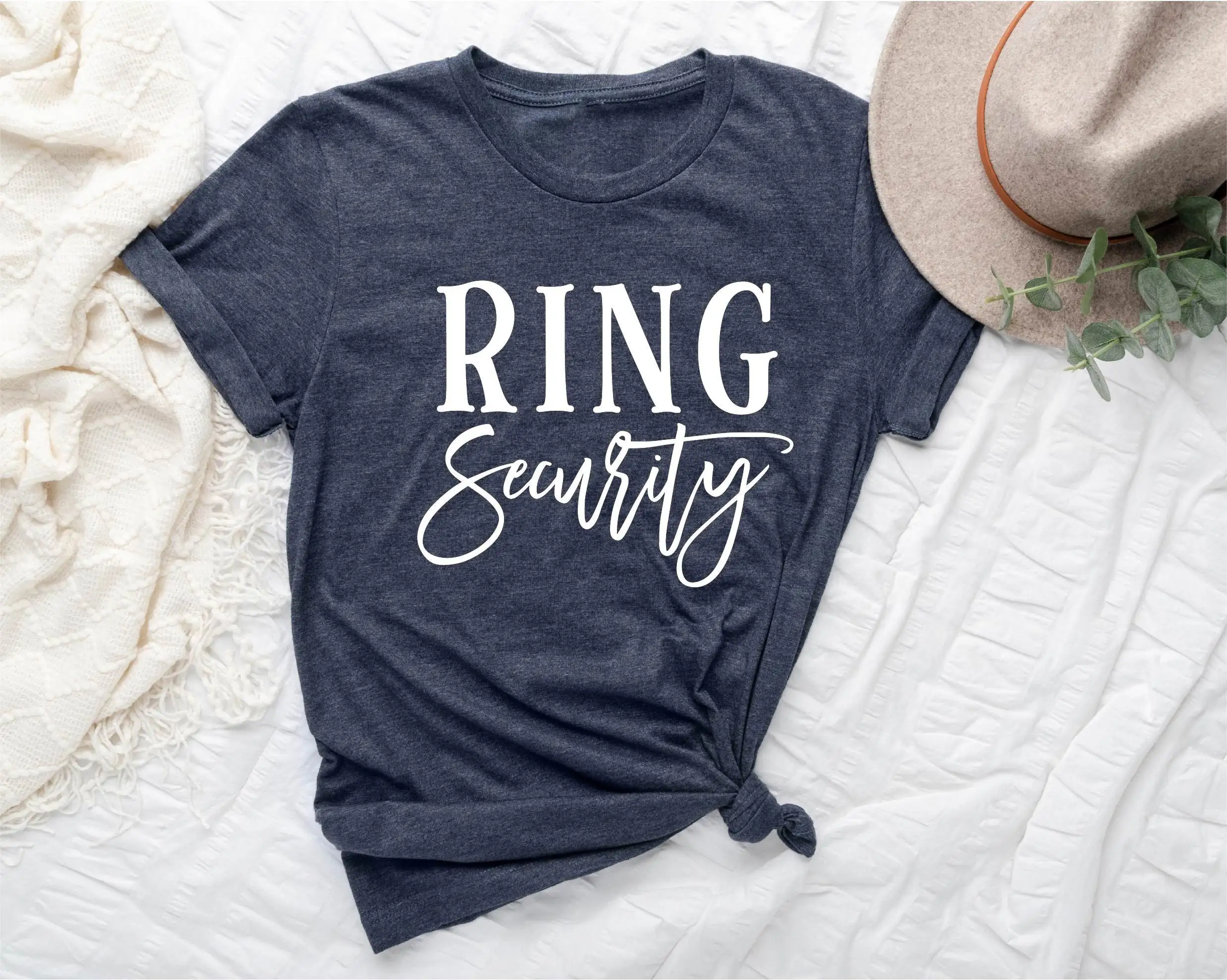 Ring Security T Shirt Boys Bridal Party Bearer Wedding Proposal