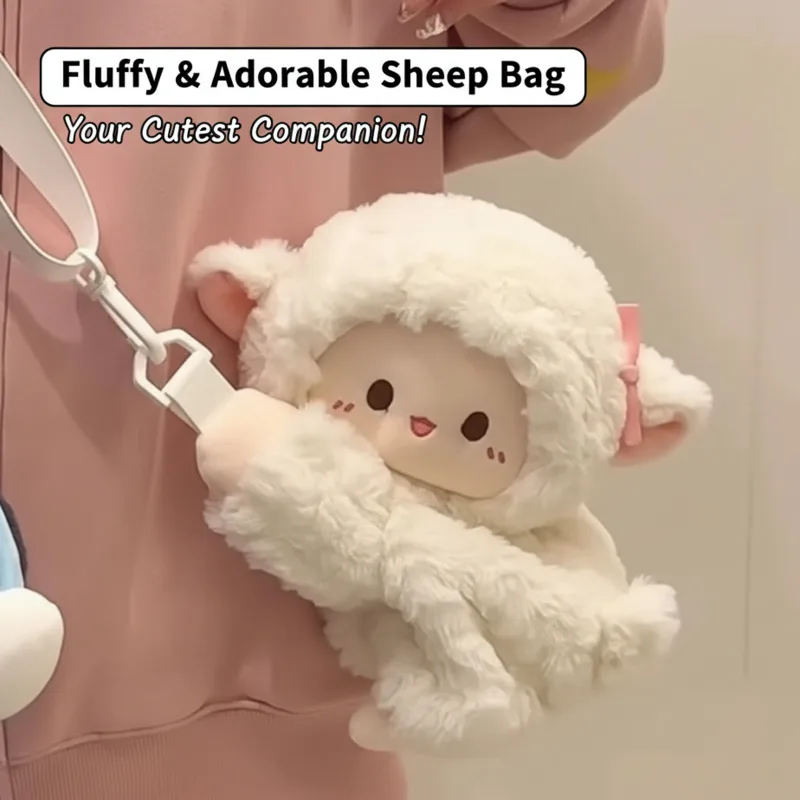 

Cat Y2K Plush Bag Bear Fox Cute Fluffy Crossbody Shoulder Bag Kawaii Animal Stuffed Backpack Girl Fashion Casual Gifts Purse New