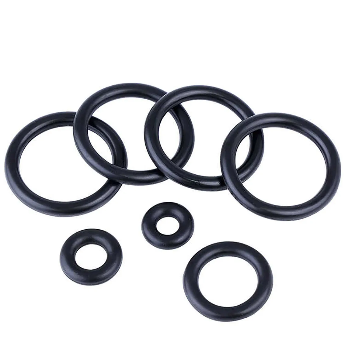 1/5/10Pcs Black EPDM Rubber O-Ring seal CS 4mm OD 12-400mm O-Rings Sealing Gasket Insulation & Alkali / Acid Corrosion Resistant