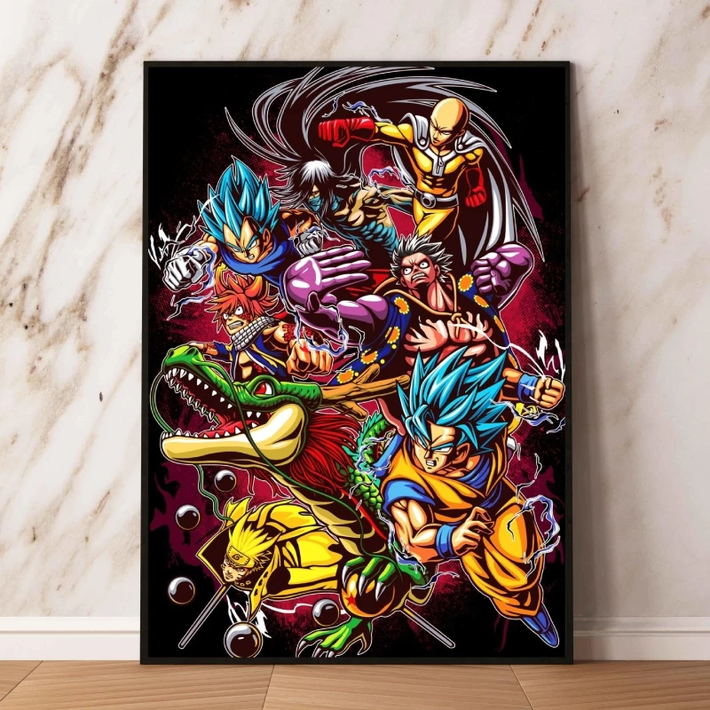 Anime Posters Dragon Ball Kakarot Decor Gifts Modern Home Comics Pictures Hd Print Art Prints Wall Decoration Hanging Classic