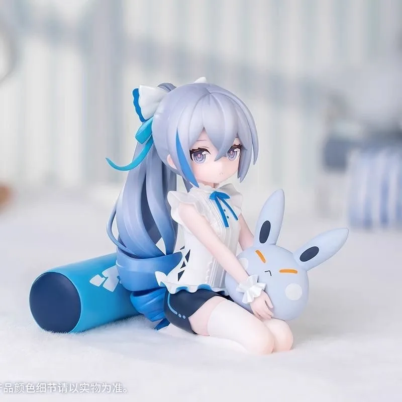 Lovely Loli Nisiya Sitting Figure PVC Collectible Model Car Ornament PC Case Decor Desktop Toy For Anime Fans view 2