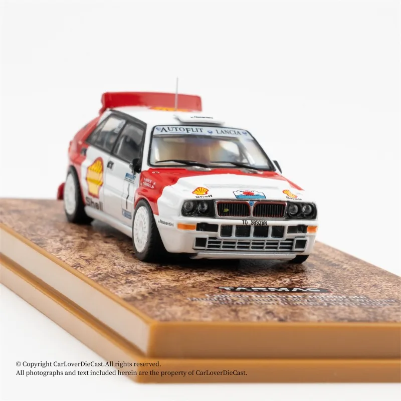 In stock 1:64 #1 Delta HF alloy miniature replica vehicle model, boy toy gift, room collection statue