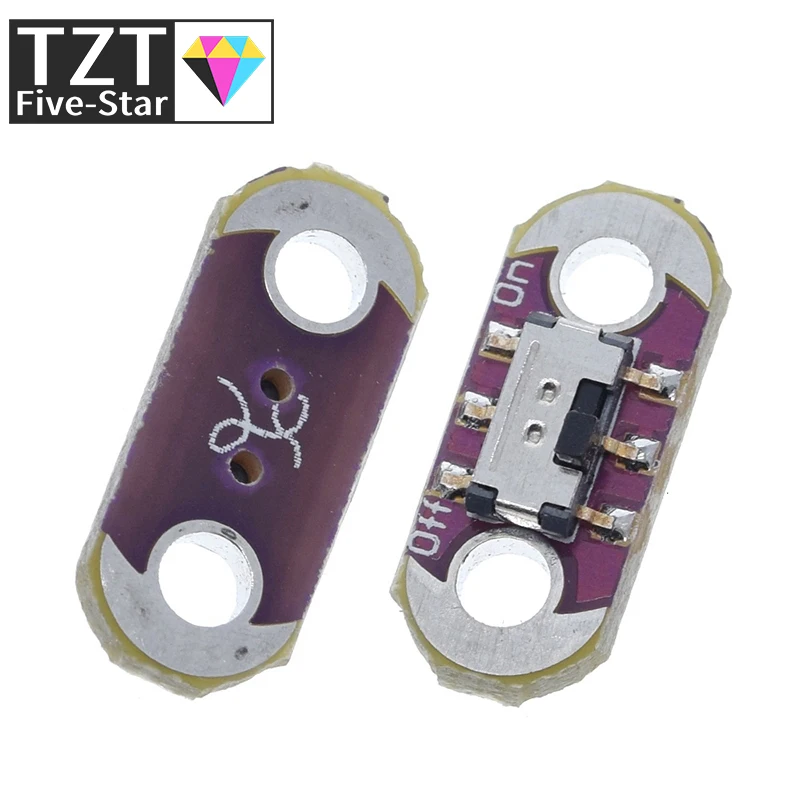 10/30 Stück Neuer LilyPad Schiebeschalter AYZ0202 für Arduino DIY-Kit – Detail 3