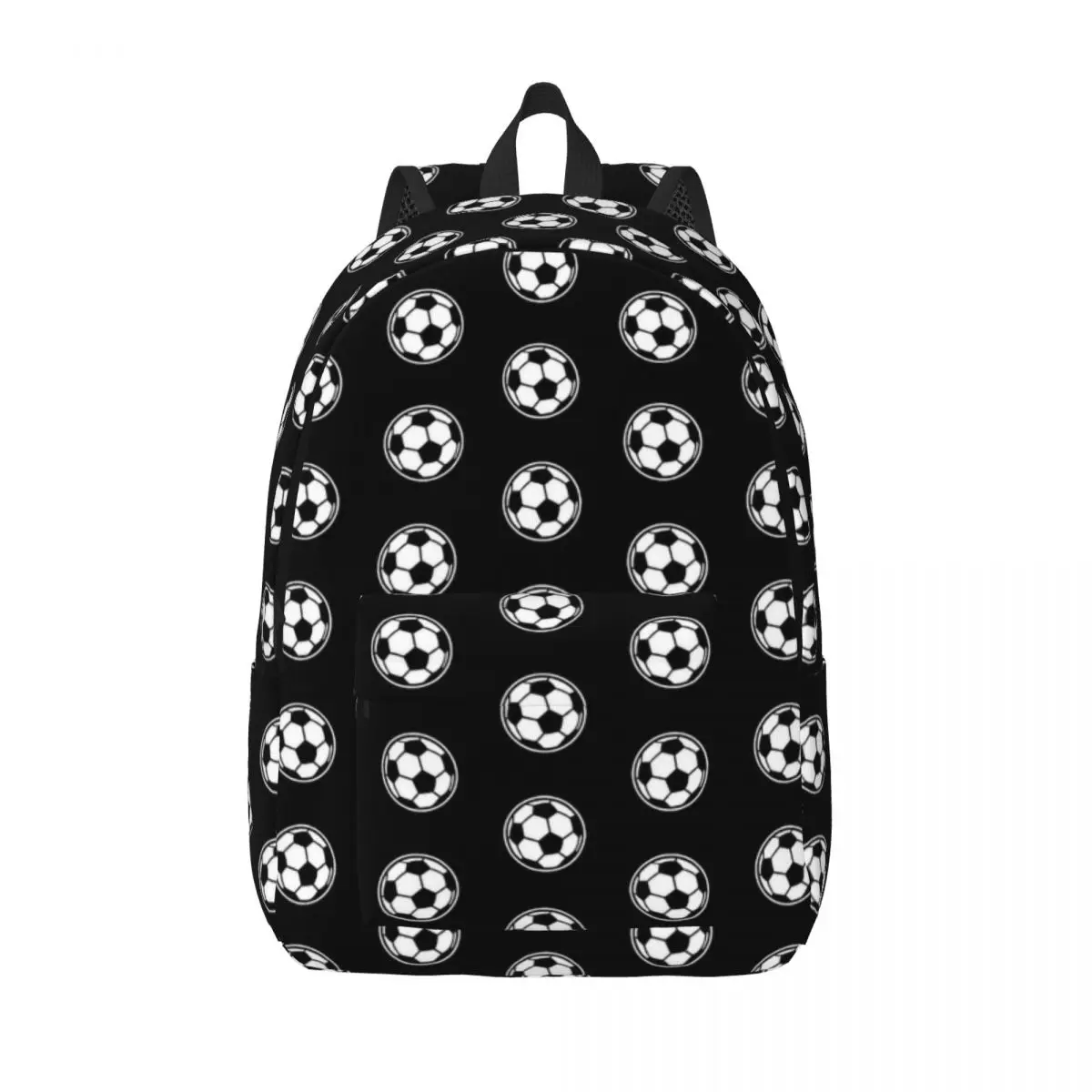 Soccer Ball Football Icon Backpack for Boy Girl Kids Student School Book Bags Sports Daypack Preschool Primary Bag Travel