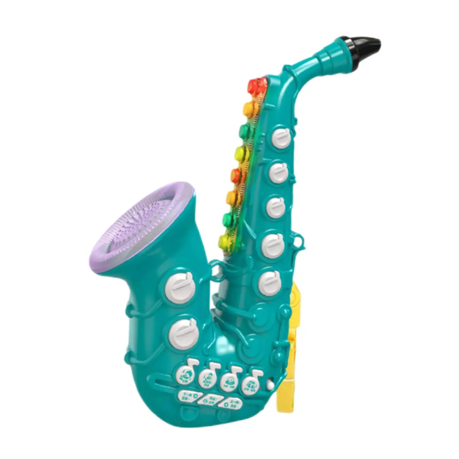 8 Tones Saxophone Musical Instrument Musical Instrument Durable Mini Kids Musical Instrument Kid Trumpet for Party Ages 3 and up