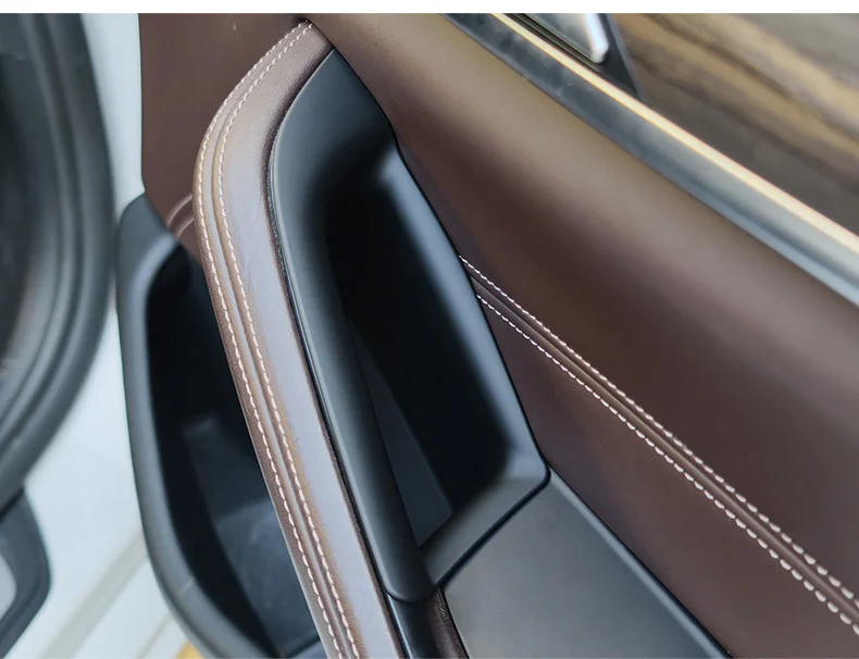 Für 5er Serie G30 2018-2023 Auto-Türgriff-Aufbewahrungsbox Innentürgriff-Organizer-Box Telefonablage Zubehör – Detail 10