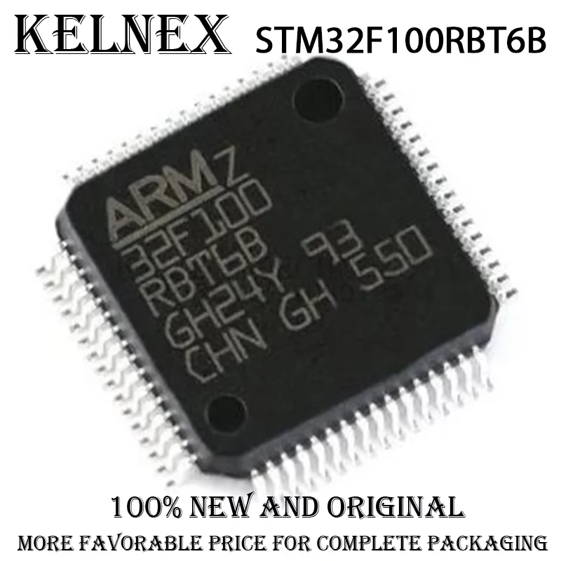 1pcs STM32F100RCT6B STM32F100C6T6B STM32F100RBT6B STM32F100RCT6 STM32F100C4T6B STM32F100R8T6B STM32F100R4T6B MCU