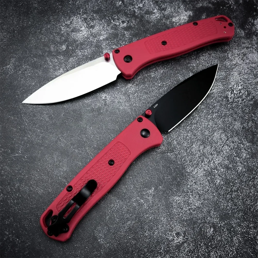 BM 535 Bugout Folding Pocket S30V Blade Nylon Wave Fiber Handle Tactical Hunting Self-defense Outdoor Survival Self-defense Tool