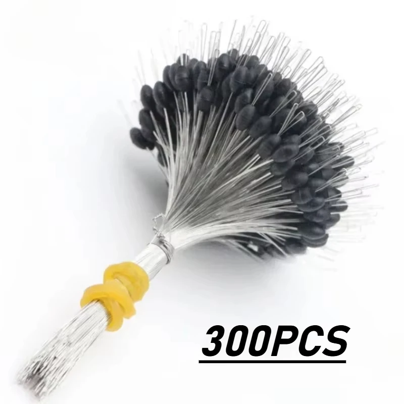 300PCS Beruf Angeln Float Widerstand Anti-Strang Fisch Linie Angeln Getriebe Stecker Stopper Angeln Werkzeuge