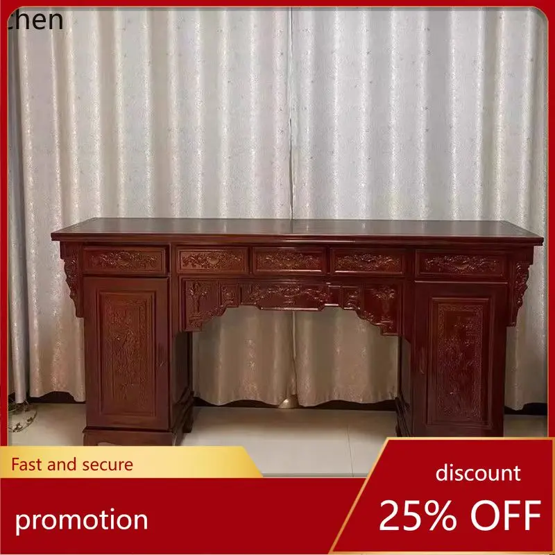 YFY Solid Wood Offering Table Chinese Style Altar Buddha Table Home Buddha Cabinet Buddha Table