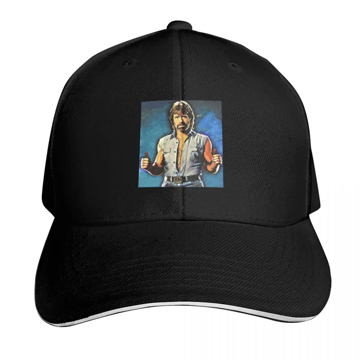 Good Teach Martial Arts Passing Training Chuck Norris Thumbs Up Active Gift Movie Fans Baseball Cap