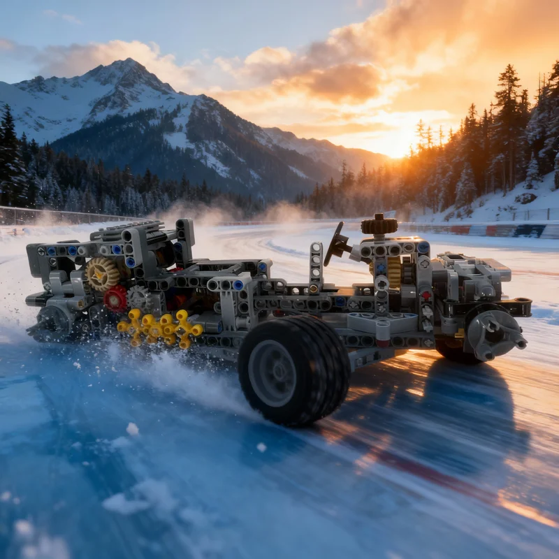 ชุดตัวต่อ MOC กล่องเกียร์แบบเทคนิค 543 ชิ้น รุ่น A ชุดประกอบโครงสร้าง ของขวัญคริสต์มาส ของเล่นเสริมสร้างทักษะ ไอเดียของเล่นเสริมพัฒนาการ