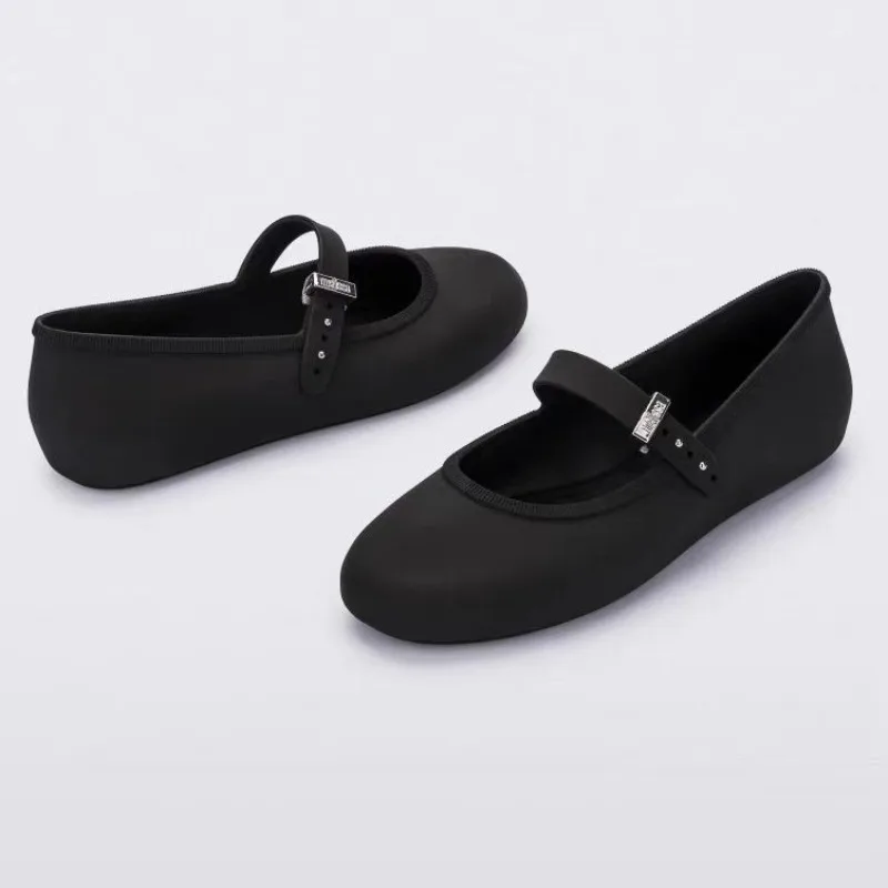 

New Womens Mary Jan Shoes Fashion Round Head Casual Shoes for Woman Comfort Flat Bottom Rubber Shoe Designer Shoes Zapatos Mujer