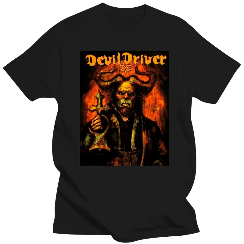 DEVILDRIVER ENTER THE UNKNOWN BLACK T-SHIRT NEW OFFICIAL ADULT BAND MUSIC