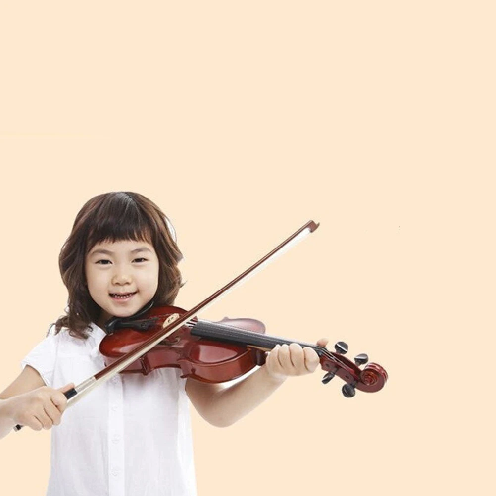 مجموعة واحدة من زخرفة الكمان المصغرة الرائعة أداة تنوير الموسيقى الإبداعية للأطفال لبيت المزرعة الريفية