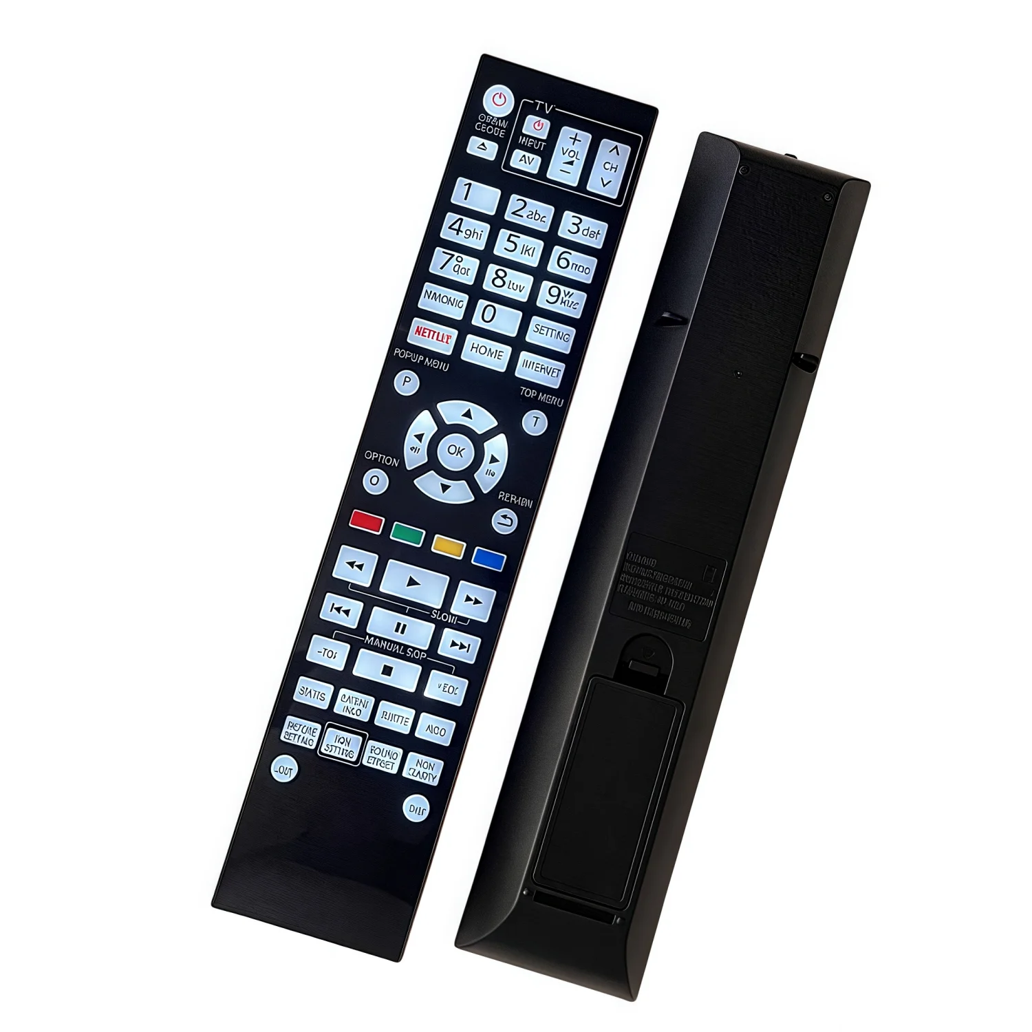 N2QAYA000172 Replace Remote Control for Panasonic Blu-ray Disc Player DP-UB9000 DPUB9000 UB820EB N2QAYB000175 N2QAYA000128